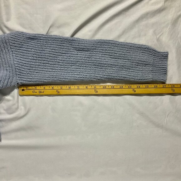 Light Blue Turtleneck Sweater Sz Med - Picture 10 of 10